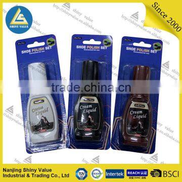 Promotional Gift 75ml Black Liquid Shoe Polish for Men/father/boyfriend photo-3