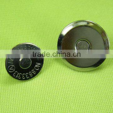 Magnetic Button Lead Free Nickel Free Magnet Button 15mm photo-4