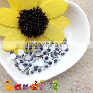 12mm DIY handicraft Toy Wiggle Moving Eyes Round Plastic Googly Eyes