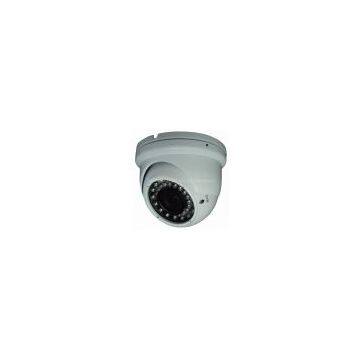 Vandalproof IR Dome Camera with Varifocal Lens