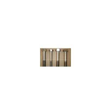 904L.254SMO.1.4529.254SMO.C276.Monel400.stainless steel half thread hex bolt