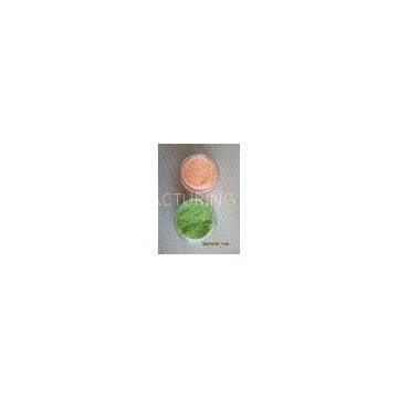 Green Cosmetic Grade Glitter Crafts , Colorful Neon Glitter Powder