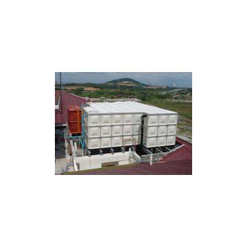 Hot-dipped Galvanized Pressed Steel Water Tank