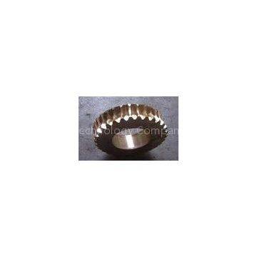 CNC turning , Gear hobbing services Mechanical Precisio Brass Gear Worm Wheel