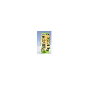 Printed MDF Shelf Bracket Wooden Display Racks for Supermarket, boutique shopping