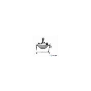 Tilting jacketed kettle