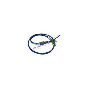Zipcord Armored Optical Fiber Patch Cables ST Anti rodent for Harsh Environments