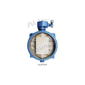 PN10 FLANGE TYPE DOUBLE ECCENTRIC BUTTERFLY VALVE