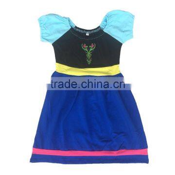 baby frozen anna cotton dresss girls princess playground costume boutique fancy kids clothesdren fancy frozen tops