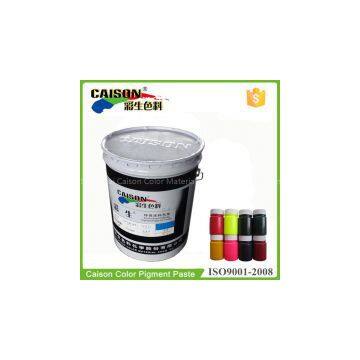 Eco-friendly water based pigment paste for textile dyeing