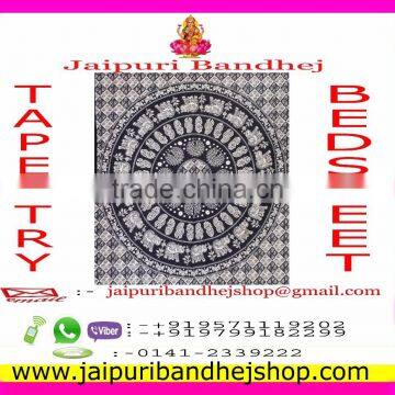 Indian Cotton Mandala Tapestry photo-5