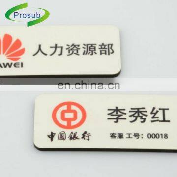 custom MDF badge from China--Pin on cloth badge