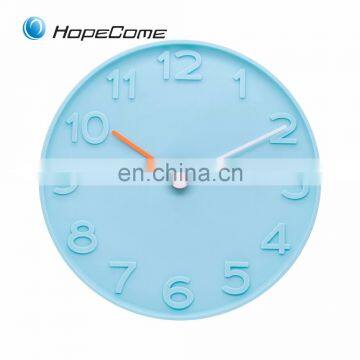 12 Inch Stylish Silicone Material Wall Clock Factory