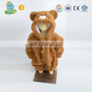 Wholesale lovely New Cotton Bear Shape Animal Baby Rompers