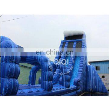 QIQI inflatable Commercial giant inflatable Waterslide for sale