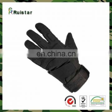 Microfiber military black gloves military pilot gloves