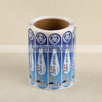 color printing cladding film roll stickers/pvc self-adhesive labels