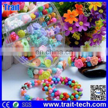 11Grid Heart Shape Tool Box DIY Colorful Bead Bracelet DIY Educatinal Toys for Kids