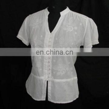 Ladies Cotton Shirt 2017 photo-2