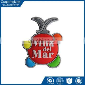 Factory Customized decorative recycled rubber label