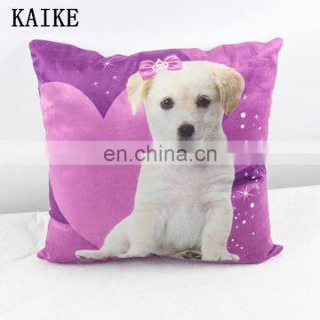 Custom Printing Short Plush Cushion Covers Printed Pillow photo-5