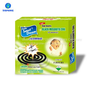 China Jasmine flavor smokeless mosquito coil Bangladesh mosquito coil