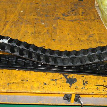 small size rubber crawler 180mm x 72mm x 38 with roller A1 / A2 / B2 for Eurocomach /HANIX / Kobelco