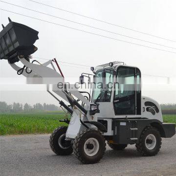 tractor loader and backhoe with mower