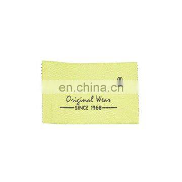 Silk Weaving Clothing Label woven label designs