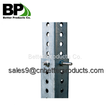 Galvanized Steel Perforated Square Sign Posts