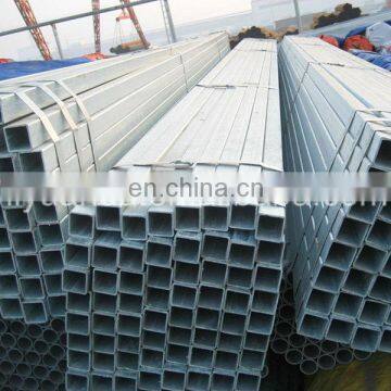 galvanized square structural tubes