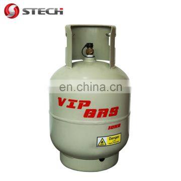 STECH 10kg Seamless Gas Cylinder for Kitchen Cooking