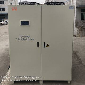 High performance SCR three phases 1600 kva voltage regulator/stabilizer