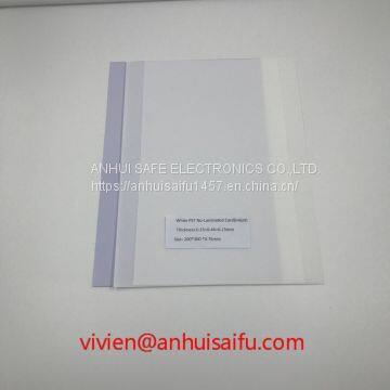 Белая непроклеенная карточка из ПЭТ (для струйной печати) photo-2