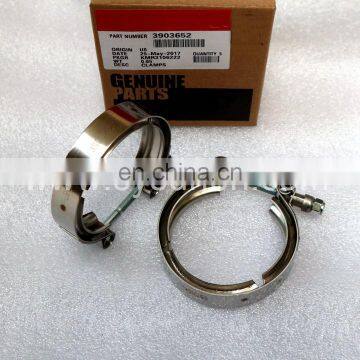 Factory Price ISF2.8 ISF3.8 Truck Diesel Engine Parts Exhaust Outlet Connection V Band Clamp XS-9009 3903652
