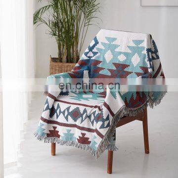 Hot Sale Best Price Blanket Ethnic Cotton Beach Boho Woven Throws Decorative Throw Blankets Amazon photo-4
