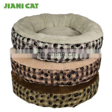 Hot Warm Rattan Memory Foam Linen Cotton Fabric Pet Product Dog Bed photo-6