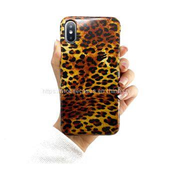 Water Transfer Phone Cases Water Sticker Mobile Case for Iphone 12 Leopard Print Phone Cases Mobile Cover photo-3
