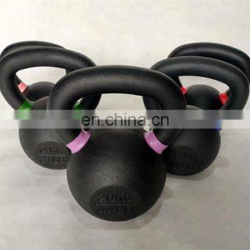 Wholesale Black Powder Coated Cross Fitness Kettlebells photo-5