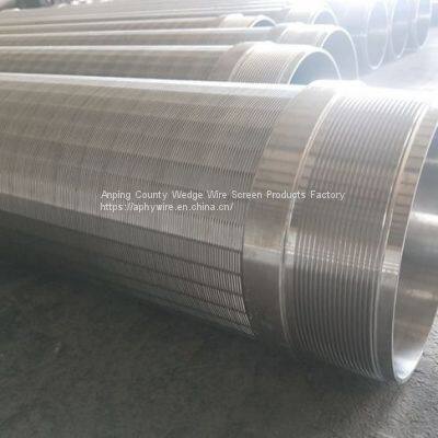 WATER WELL SPIRAL SCREEN TUBE, No Magnetic Wedge Wire 10 photo-3