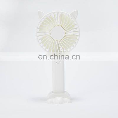 2022 New Arrival For Summer 3000mAh Large Battery Capacity Multifunctional USB Rechargeable Foldable Mini Fan photo-3