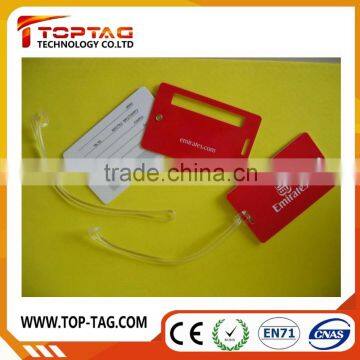 2015 Eco-friendly Hot Sale Plastic Soft Pvc Custom Luggage Tag for Airport photo-2