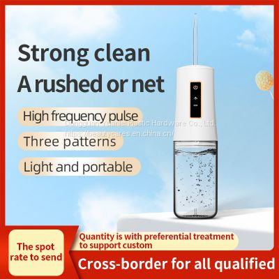 Electric Water Pik  Teeth Cleaner Dental Oral Health Usb Rechargeable Electric Cordless Portable Dental Floss Water Flosser