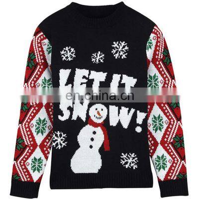 Wholesale Custom Letter Women Ugly Christmas Sweater photo-4