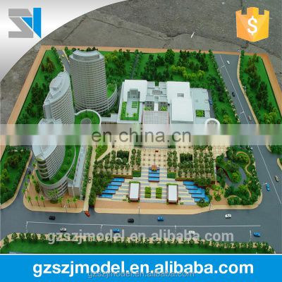 3d architectural scale model miniature building model making for real estate or exhibition