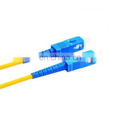 Simplex Single Mode G657A G652D Sc/upc Sc/upc 3.0mm Fiber Patchcord Patch Cord 5m Sc-sc