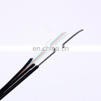 outdoor 4 core ftth optical fiber cable with frp drop cable fiber optic outdoor