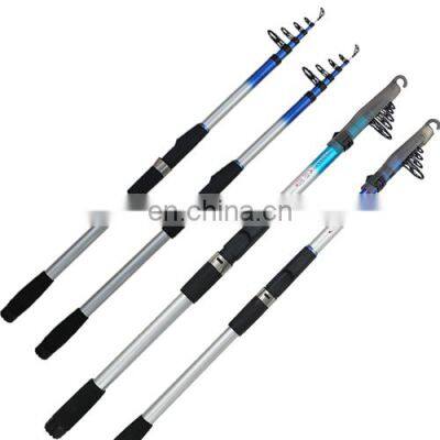 Songhe in stock Fishing Pole spinning  Rod Telescopic carbon FRP Rod Ultra Light carp  Rod