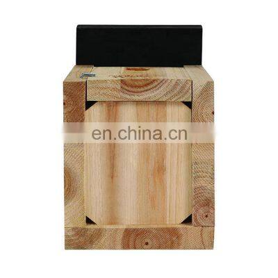 High Quality Outdoor Water Proof Wooden Bird Cage Bird House,outdoors Diy Bluebird Nest Box Hanging Tree Wooden Birdhouse