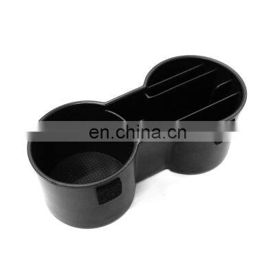 Double Cup Holder Match Well For Tesla Model 3 Accessories 2017-2020